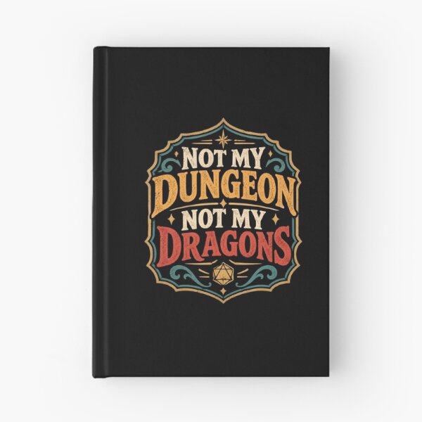Item preview, Not My Dungeon Not My Dragons designed and sold by DemureArtsy.