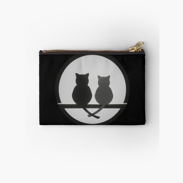 Item preview, Two Cats and the Moon designed and sold by SuzanaTArt.