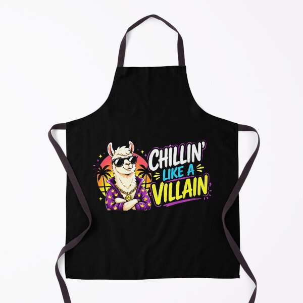 Item preview, Chillin Like a Villain Llama Streetwear designed and sold by AurossaDesign.