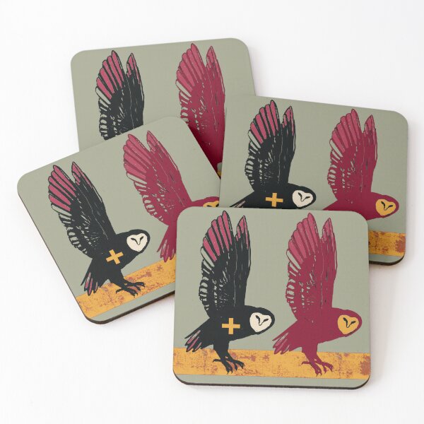Item preview, Glitch Owls with Geometric Symbols designed and sold by MikZviagin.