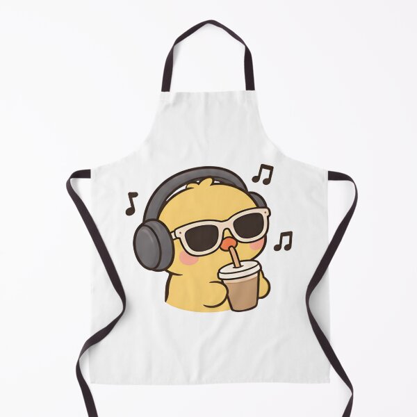 Item preview, Cool Duck Listening to Music - Iced Coffee Vibe designed and sold by Duck lovers.