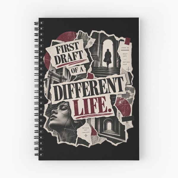 Item preview, First Draft of a Different Life – Editorial Zine Collage designed and sold by Anyshca.