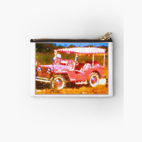 Item preview, New Hope, Pennsylvania, September 2 1960, Classic Willys Jeep DJ-3A Surrey Gala Automobile, Digital Illustration designed and sold by AMacGPhilly.