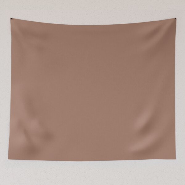Item preview, Warm Mocha Brown Solid Color designed and sold by ClaudiaFlores.