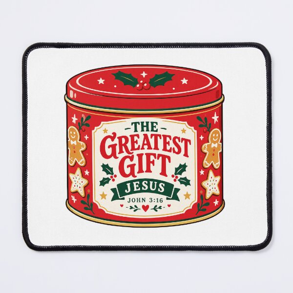 Item preview, John 3:16 The Greatest Gift is JESUS designed and sold by plushism.