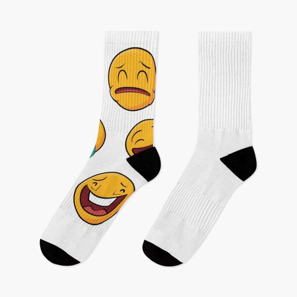 Item preview, Funny Crying Laughing Emoji Faces Emoticon Set designed and sold by NicolasGlowArt.