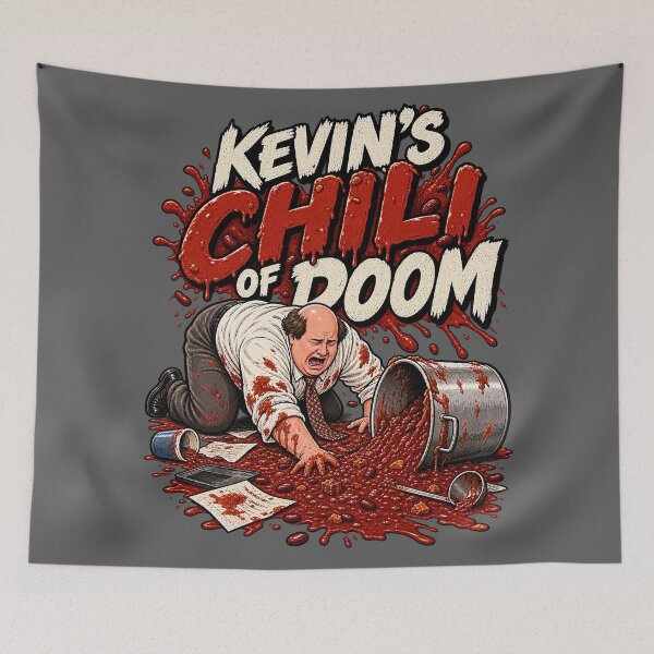 Item preview, Kevin’s Chili of Doom – Funny Spilled Chili Disaster designed and sold by ElizBurkes.