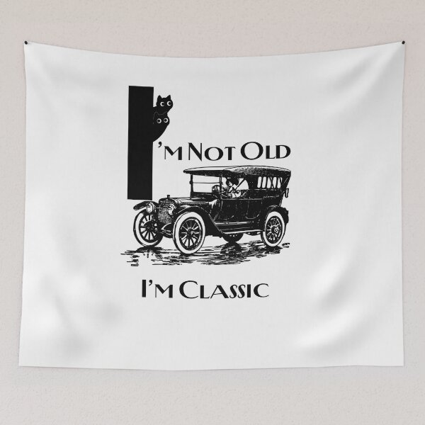 Item preview, I’m Not Old, I’m Gold – Funny Vintage Cat Lover Design designed and sold by falconaro.