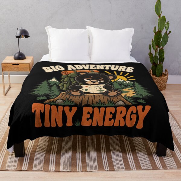 Item preview, Big Adventure, Tiny Energy - Bear Cub designed and sold by Good Mood Foundry.