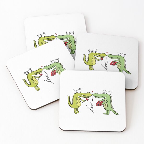Item preview, Crocodiles in Love designed and sold by jacquelinengyl.