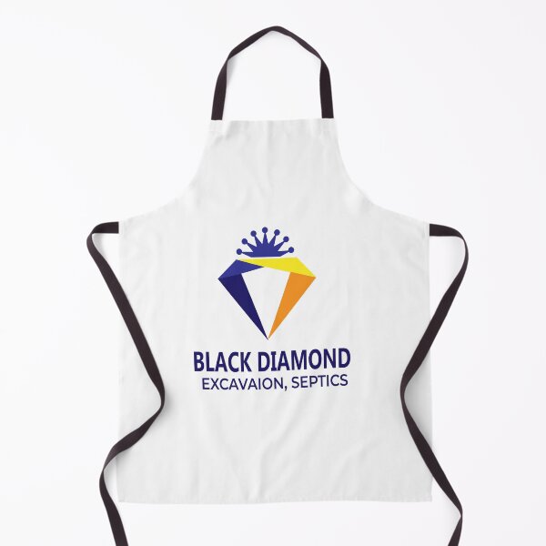 Item preview, Black Diamond Excavation & Septics - Modern Crown Diamond Logo Design designed and sold by Carftora786.