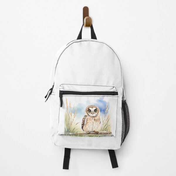 Item preview, Cute Watercolor Owl on Tree Branch designed and sold by Hackl20.