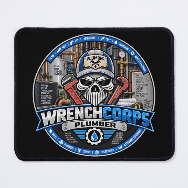 Item preview, WrenchCorps - Plumber designed and sold by WrenchCorps.