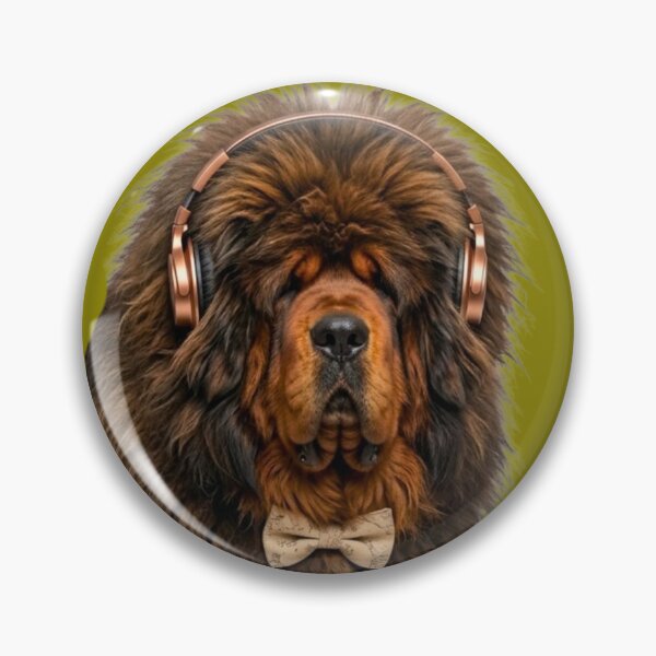 Item preview, Dapper Tibetan Mastiff Dog designed and sold by Sulco Design.