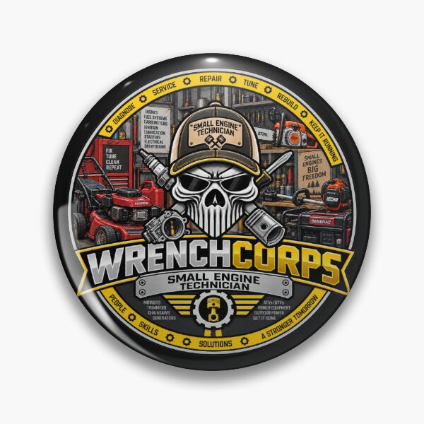 Item preview, WrenchCorps - Small Engine Technician designed and sold by WrenchCorps.
