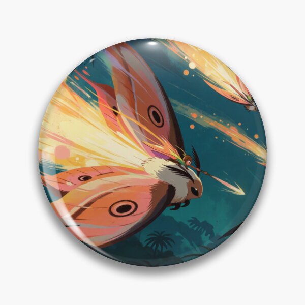 Item preview, Tiny Sprite Riding Moth in Forest Light (V5) designed and sold by SabaMirzique.