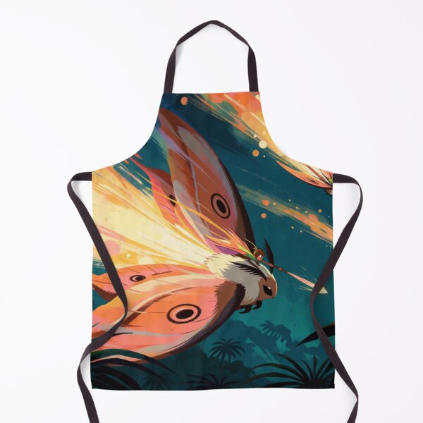 Item preview, Tiny Sprite Riding Moth in Forest Light (V5) designed and sold by SabaMirzique.