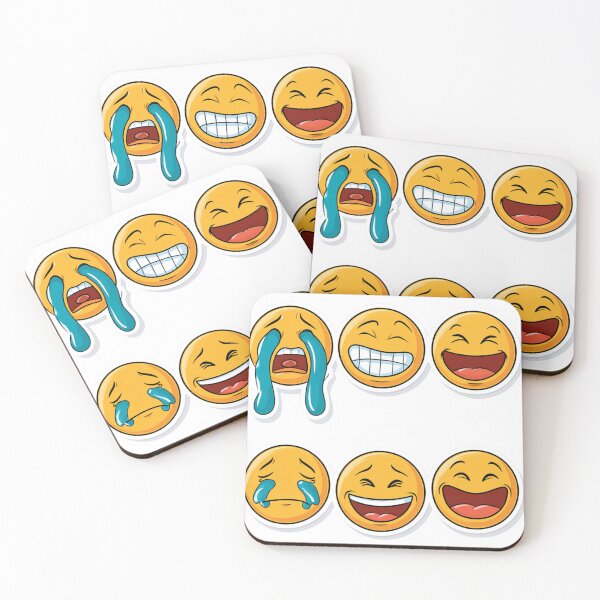 Item preview, Tears of Joy Laughing Crying Emoji Expression designed and sold by NicolasGlowArt.