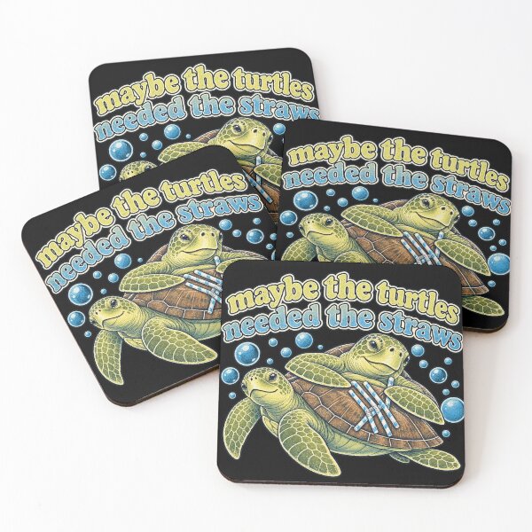 Item preview,  Maybe The Turtles Needed The Straws  designed and sold by WILLIAMS-BR.