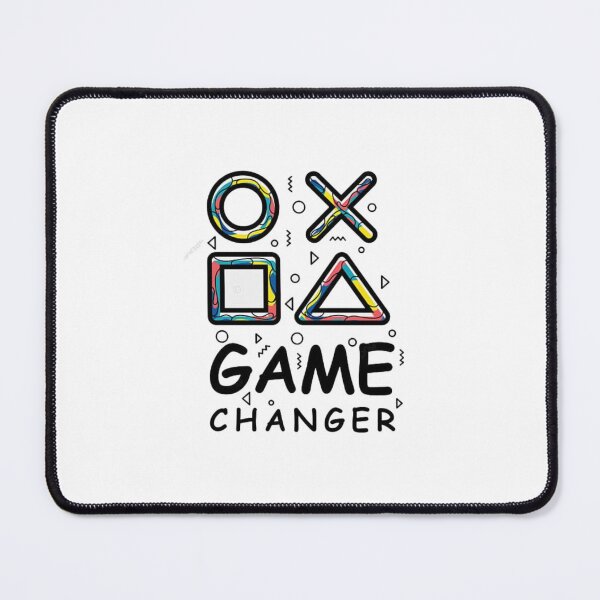 Item preview, Game Changer Geometric Shapes – Colorful Gamer Motivation Design  designed and sold by aloksahu123.
