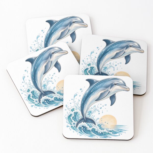 Item preview, Dolphin at sunset designed and sold by Zeewind.