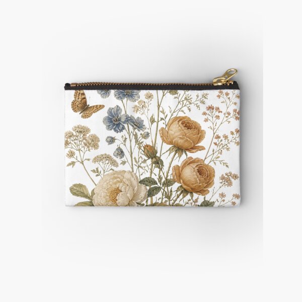 Item preview, Vintage Cottagecore Floral Bouquet with Butterflies designed and sold by VaneDesings.