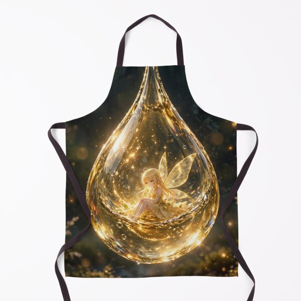Item preview, Dewdrop Fairy Princess - Whimsical Golden Fairy Light Fantasy Art designed and sold by Sourcestores1.