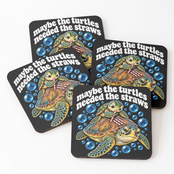 Item preview, Maybe The Turtles Needed The Straws  designed and sold by WILLIAMS-BR.