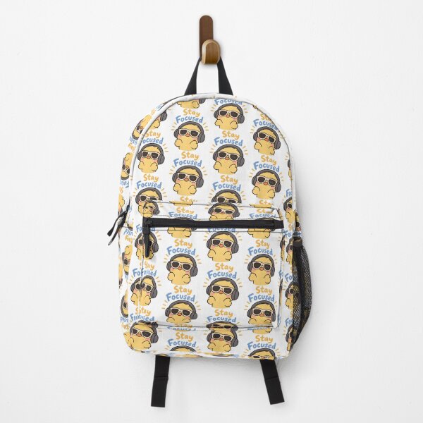 Item preview, Stay Focused Cool Duck - Cute Headphones Meme designed and sold by Duck lovers.