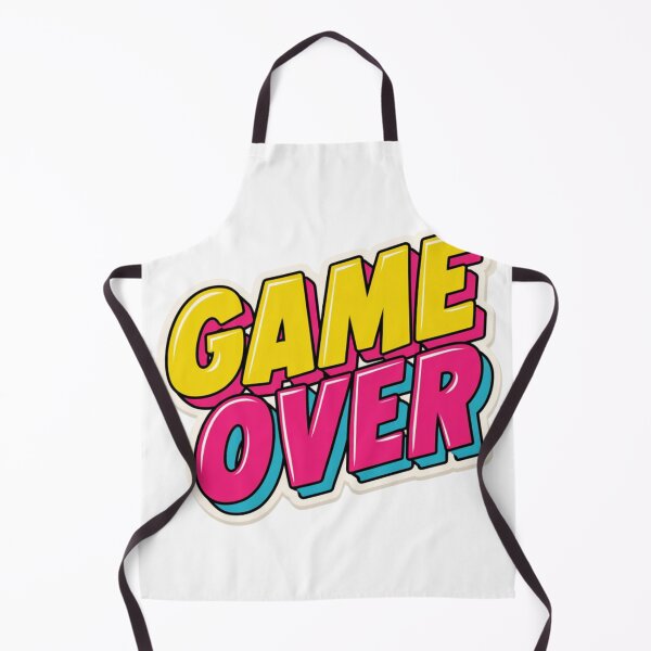 Item preview, Retro Arcade Gamer Game Over Text Design designed and sold by NicolasGlowArt.