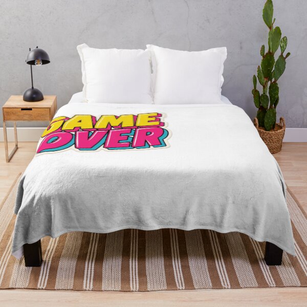 Item preview, Retro Arcade Gamer Game Over Text Design designed and sold by NicolasGlowArt.