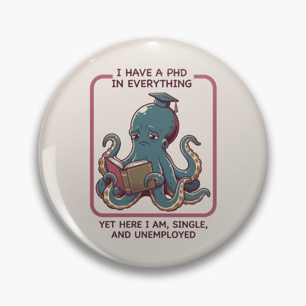 Item preview, Unemployed Octopus designed and sold by Amir Faysal.