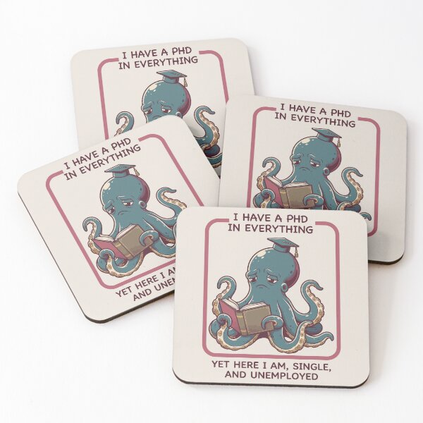 Item preview, Unemployed Octopus designed and sold by Amir Faysal.
