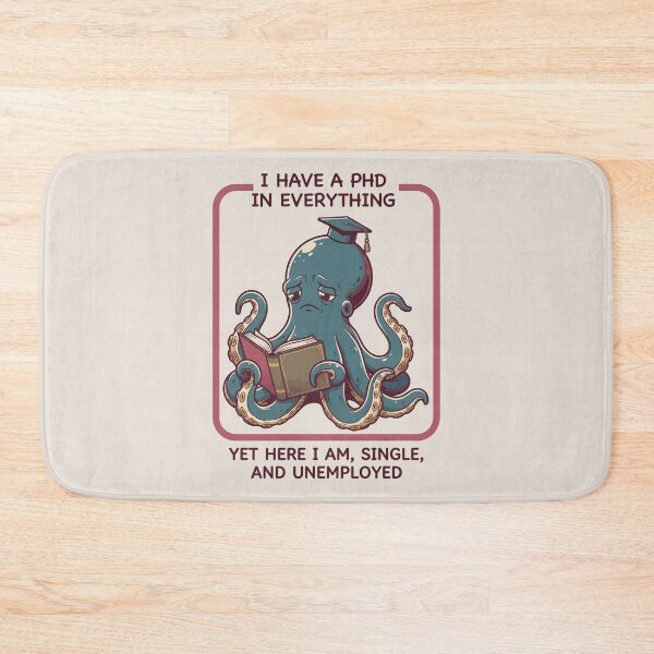 Item preview, Unemployed Octopus designed and sold by Amir Faysal.