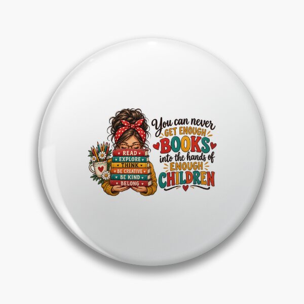 Item preview, You Can Never Get Enough Books Reading Teacher Librarian designed and sold by Whirx.