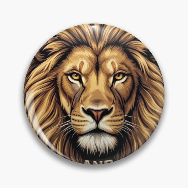 Item preview, Courage and Triumph Lion – Powerful King of the Jungle Typography designed and sold by aloksahu123.