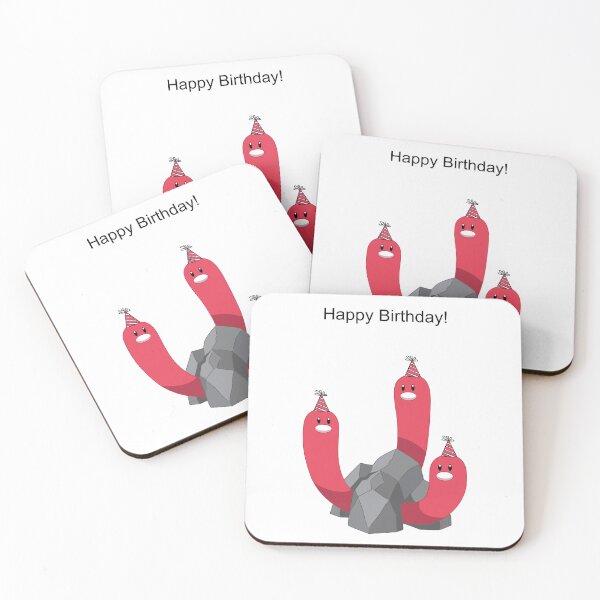 Item preview, Wugtrio Party Hat Happy Birthday designed and sold by kyravreeland.