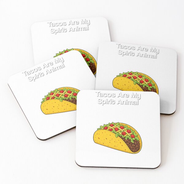 Item preview, Tacos Are My Spirit Animal Funny Food Humor designed and sold by 198tees.