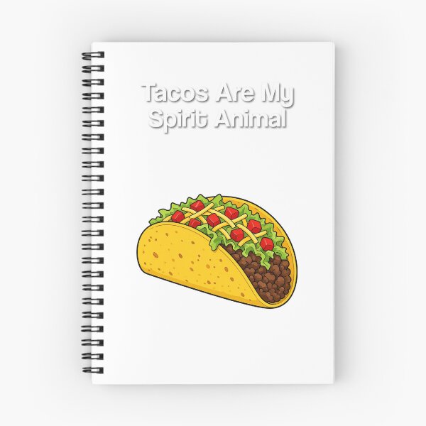 Item preview, Tacos Are My Spirit Animal Funny Food Humor designed and sold by 198tees.