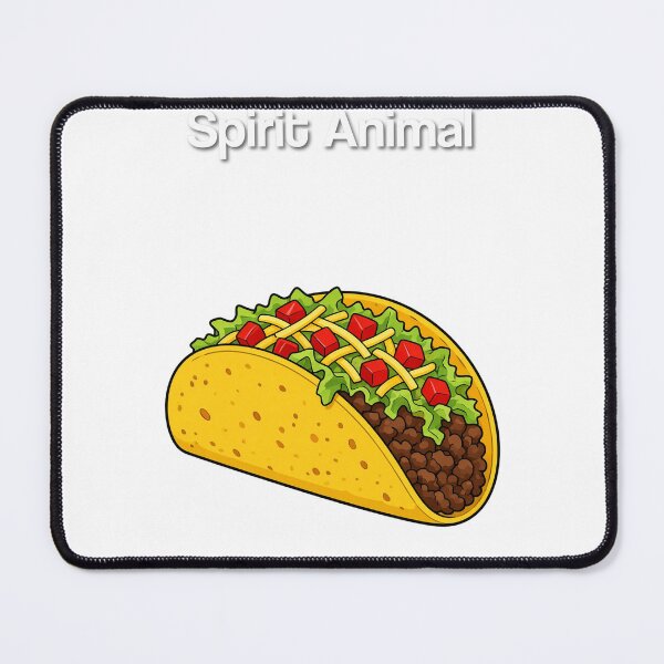 Item preview, Tacos Are My Spirit Animal Funny Food Humor designed and sold by 198tees.