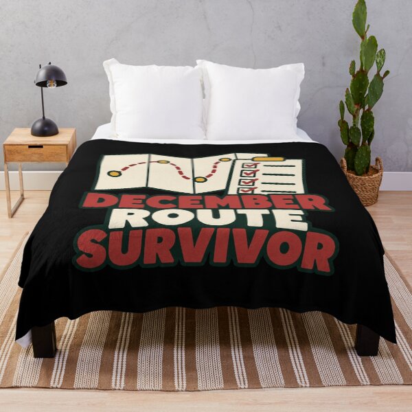 Item preview, December Route Survivor Mail Carrier designed and sold by DreamLayerStudio.