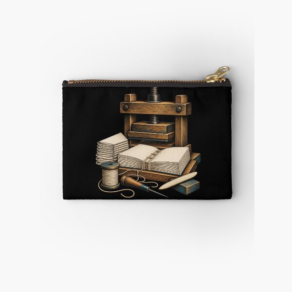 Item preview, Traditional Bookbinding Tools – Vintage Book Arts Illustration designed and sold by Georain.