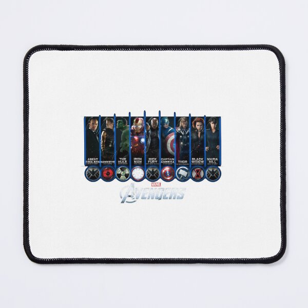 Item preview, Marvel Avengers Team Characters and Logos Lineup designed and sold by matildampugh.
