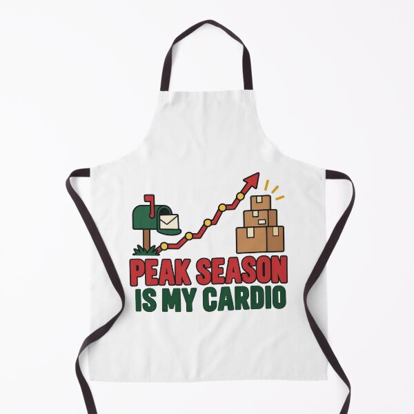 Item preview, Peak Season Is My Cardio Postal Worker designed and sold by DreamLayerStudio.