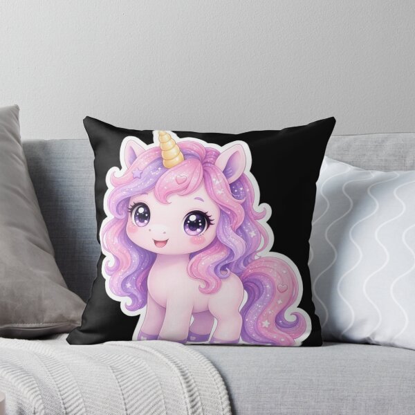 Item preview, Kawaii Pastel Pink Purple Unicorn Fantasy designed and sold by ExploreAura Studio.