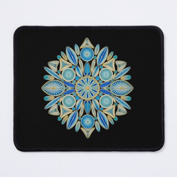 Item preview, Diatom Microscopy Collection – Colorful Marine Science Art designed and sold by Georain.