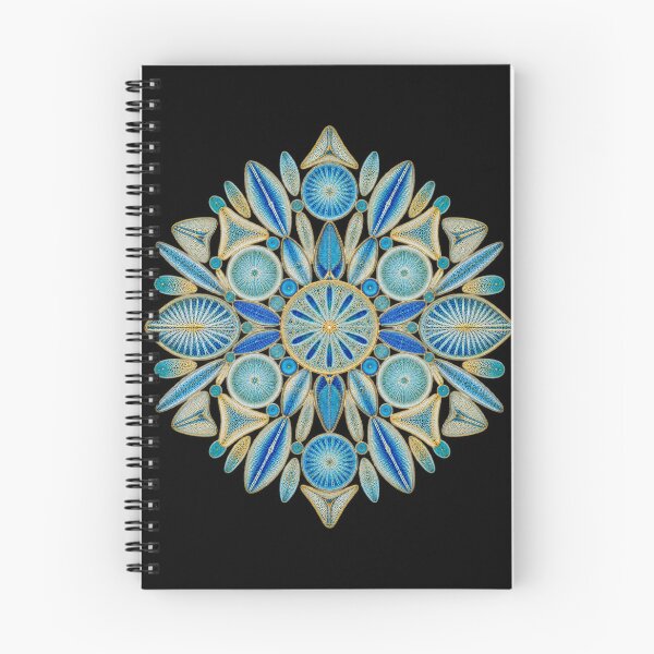 Item preview, Diatom Microscopy Collection – Colorful Marine Science Art designed and sold by Georain.