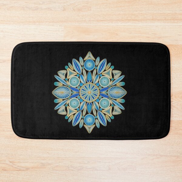 Item preview, Diatom Microscopy Collection – Colorful Marine Science Art designed and sold by Georain.
