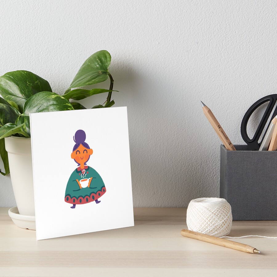 Item preview, Art Board Print designed and sold by InkAboutThat.