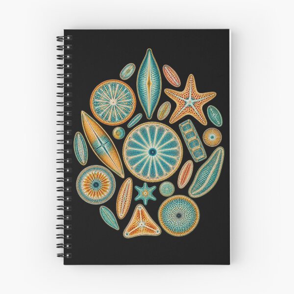 Item preview,  Diatom Microscopy Collection – Colorful Marine Science Art designed and sold by Georain.